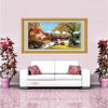 Le Nouveau Rond Diamant Diamant Broderie Salon Lodge 5d Diamant Peinture