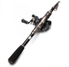 1,8 M 1,8 M Télescopique Canne à Pêche Spinning Fishing Mât
