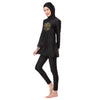 Muslim Swimwear Swimsuit Bathing Suit hw10h   black Burqini