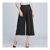 Ninth Loose Pants Blending All-match Casual Seventh Trousers black S