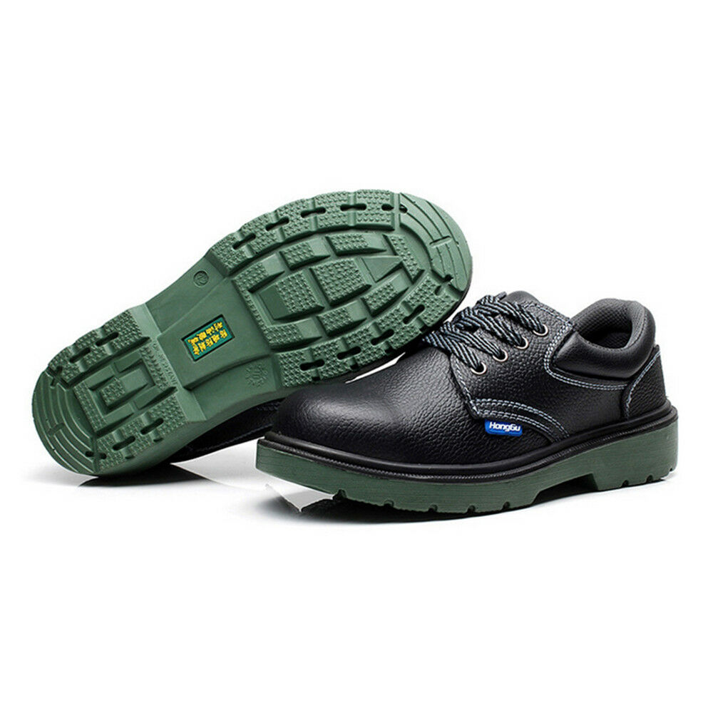 MENS' PU Work Safety Shoes Protective Smash-proof Penetration-resistant PUA