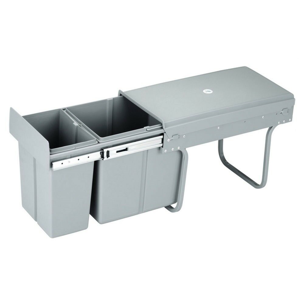 Cabine Draw Type Sorted Waste Bin 8L+15L