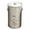 304 Stainless Steel Fermentation Barrel  Brew Wine Beer Fermenters 35L no faucet