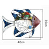 Exquisit Eisen bar Wandbehang Deko Mittelmeer Stil B