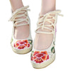 Vieux Beijing Chiffon Brodé Chaussures Classique