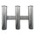 316 Stainless Steel Fishing Rod Holder Yacht 3 Poles
