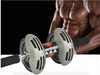 Dual Roll-back Wheel Abdominal Gym Roller Workout Exercise Fitness