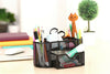 Compartments Desk Organizer Pen Holder Rack Office Stationary Black Colour