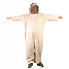 Beige Épais Hoodied Apiculture Uniforme Euipment Anti-bee Vêtements
