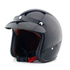 Motorcycle Motor Bike Scooter Safety Helmet Model 207 bright black