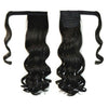 Magic Tape Long Curled Hair Wig Piece