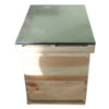 Ruche Couvre de Protection Capuchon Acier Protection Hive Couvercle Apiculture