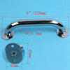 Marine Stainless Steel Handrail Boat Grab Handle Overall Length 9" Round Tube 1"