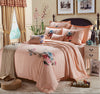 Silk ink and wash painting Duvet Quilt Cover Sets Bedding Cover Set King Queen