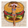 Chiffon Round Tassel Knitted Beach Towel Lantern Towel   hamburger
