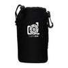 4-in-1 DSLR Lens Pouch Thick Neoprene Bag