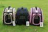 breathable pet dog foldable  hand out bags backpack portable luggage Teddy