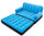 5 in 1 Velvet Inflatable Sofa Bed with Pump