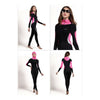 S012 S013 S014 S015 de una Pieza Buceo Traje Surf Rojo con Capucha Unprinted