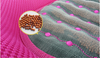 Polyester Fibre Anion Énergie Boule Embellir Taille Respirant Massage