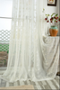 Une Paire 1.8 M 2.7M Romantique Victoria Blanc Coton Lin Rideau