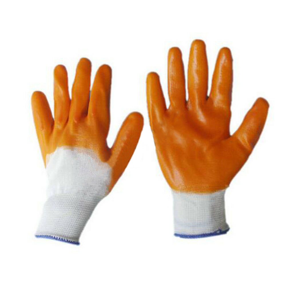 1 pair Work Universal Protection PVC Gloves 24cm