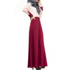 Muslim Motley Cuff Lace Long Dress