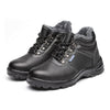 Herren' Arbeit Sicherheitsschuhe Kuhleder Smash-Proof Penetration-Resistant