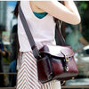 Rétro Cuir Pu Sac à Bandoulière Étui Appareil Photo pour Canon Eos 650d 600d