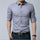 Mens Luxury Stylish Casual Dress Slim Fit T-Shirts Casual Long Sleeve Best Sale