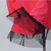 Romantic Warm Winter Jacket With Gauze Edges Outwear Vintage