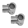 Stainless Steel Separable 60 degree Tee Joint Yacht Marine 22mm