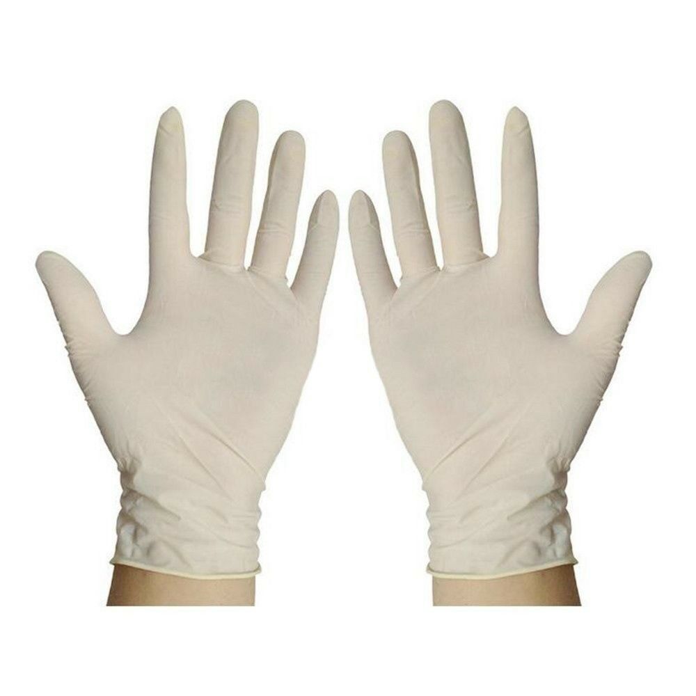 one pair Work Protection Latex Disposable Gloves 23cm  large