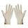 one pair Work Protection Latex Disposable Gloves 23cm  large