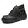 Men's Work Safety Shoes Microfibre Smash-proof high Cut Black