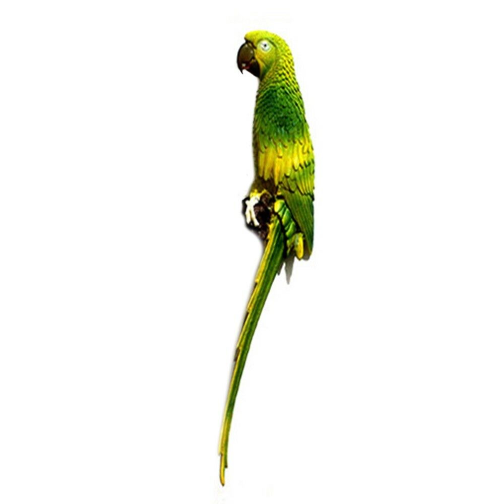 Mediterranean Home Decoration Parrot Wall Hanging  big   yellow