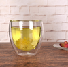 4PCS Wine Coffee Tea Glasses Double Walled 250ML