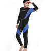 Man 3mm Long Sleeve Wet Type Diving Suit Wetsuit S