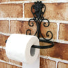 Iron kitchen toilet towel roll paper holder POLY Black White Red Copper