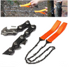 Gardening Hand Chain Saw Orange Handle 65 Manganese Steel Hand Felling Saw