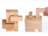 Number Box Wooden Toy Children Adult PUZ Unlock Bricks
