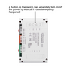 Sonoff 4ch 4 Canaux 10a 2200w 2.4ghz Smart Home Wi-Fi sans Switch Application