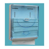 Slimroll White Hard Roll Hand Paper Towel Dispenser    BLUE