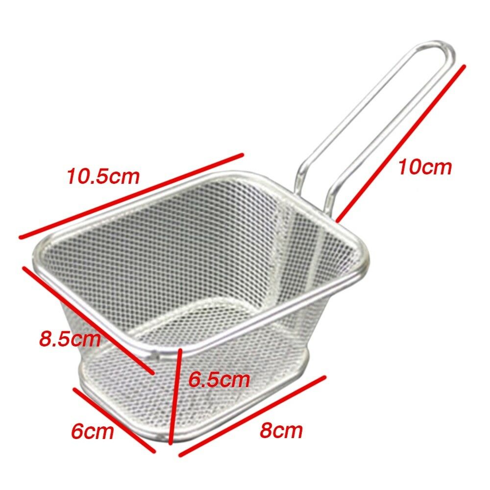 Small Fried Food Basket Stainless Steel C small