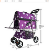 Foldable Pet Stroller Cart Travel Dog Cat Carrier Bag