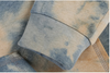 Women Gradient Tie Dye Color Fleece Hoodie Sweatshirt Jumper Top Outwear Jacket