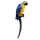 Mediterranean Home Decoration Parrot Wall Hanging   middle   blue