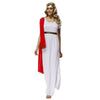 Athena White Goddes  Woman Refinement Costume Halloween Cosplay