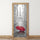 New 3D DIY PVC Waterproof  Door Wall Mural Sticker Paris qd006