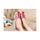 Old Beijing Cloth Shoes Summer Woman Cowhells Sole Embroidered Shoes Slipsole Vi